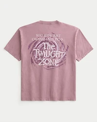 Boxy Cotton The Twilight Zone Graphic Tee
