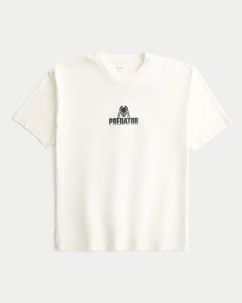 Boxy Cotton Predator Graphic Tee