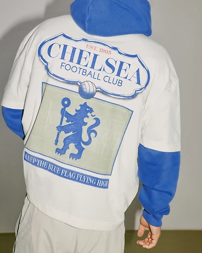 Boxy Chelsea FC Graphic Tee