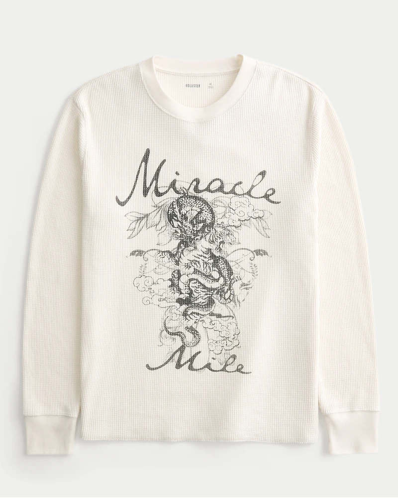 Miracle Mile Graphic Thermal Shirt