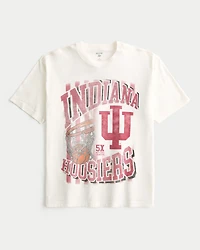 Boxy Indiana University Graphic Tee
