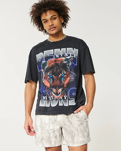 Boxy Penn State Nittany Lions Graphic Tee