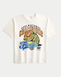 Boxy University of Florida National Champions Graphic Tee