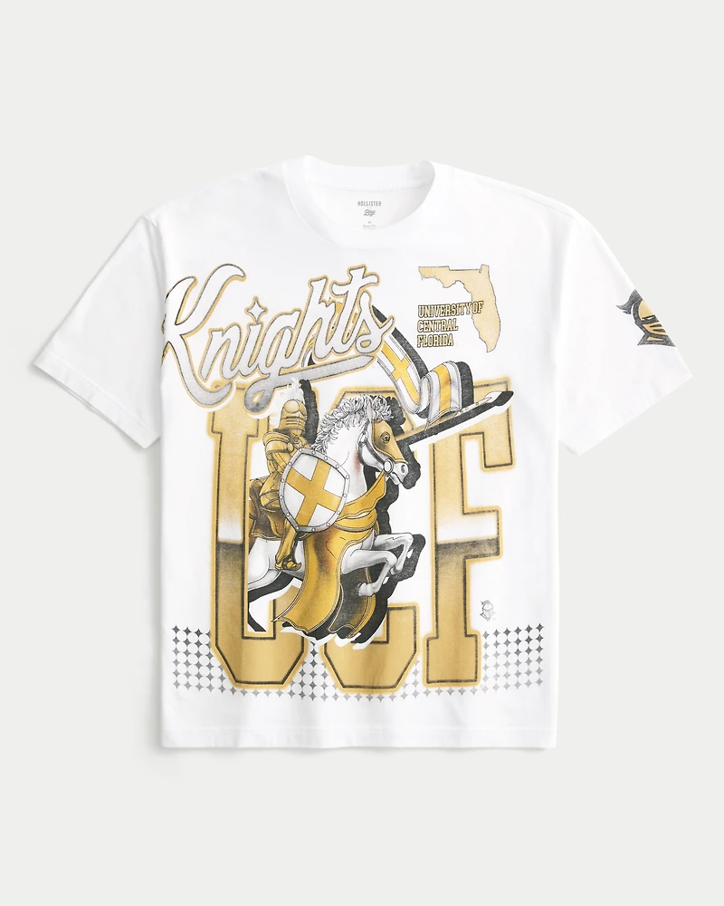Boxy UCF Knights Graphic Tee