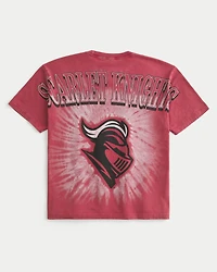 Boxy Rutgers Scarlet Knights Graphic Tee