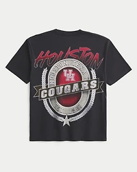 Boxy University of Houston Cougars Graphic Tee