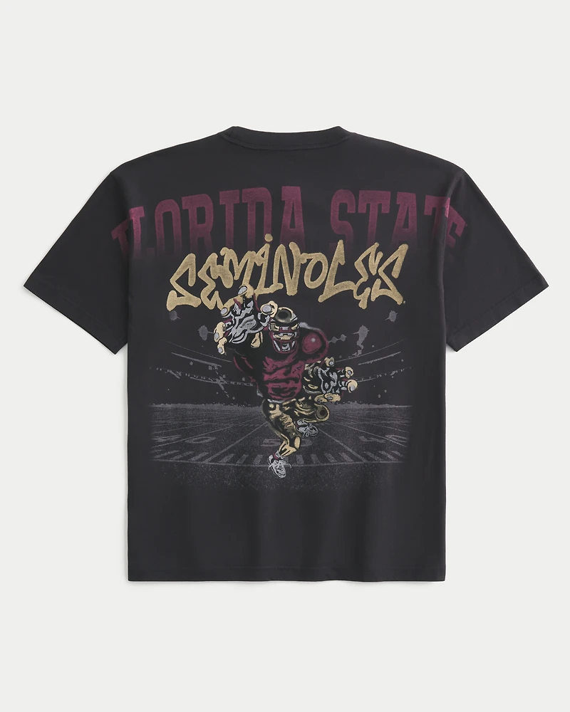 Boxy Florida State University Seminoles Graphic Tee