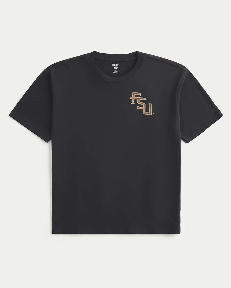Boxy Florida State University Seminoles Graphic Tee