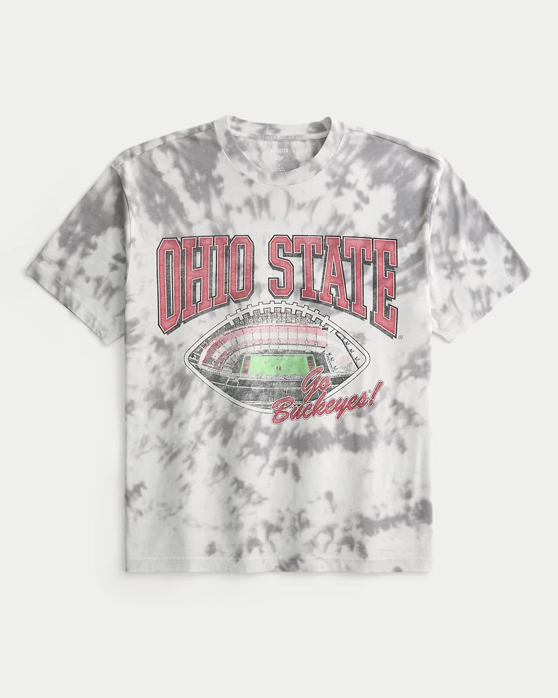 Boxy The Ohio State University Buckeyes Graphic Tee