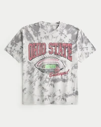 Boxy The Ohio State University Buckeyes Graphic Tee