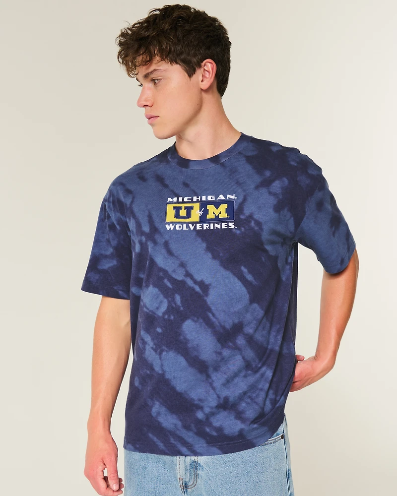 Boxy University of Michigan Graphic Tee