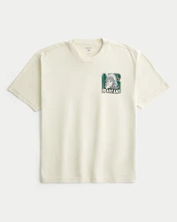 Boxy Michigan State Spartan Graphic Tee