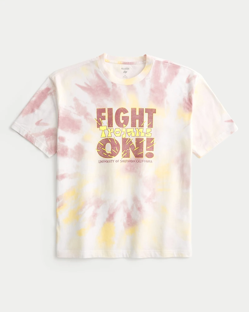 Boxy University of Southern California Trojans Graphic Tee