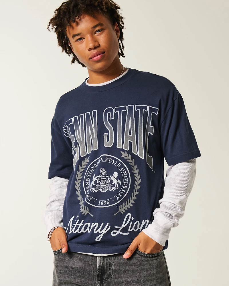 Boxy Penn State Nittany Lions Graphic Tee