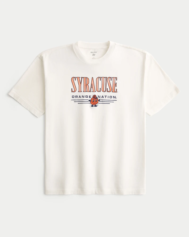 Boxy Syracuse University Graphic Tee