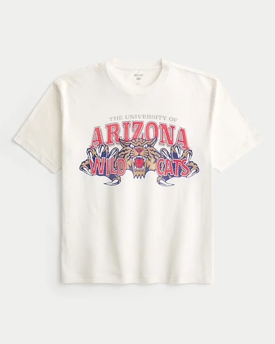 Boxy University of Arizona Wildcats Graphic Tee