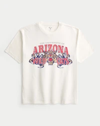 Boxy University of Arizona Wildcats Graphic Tee