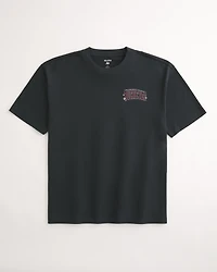 Boxy Ohio State University Graphic Tee