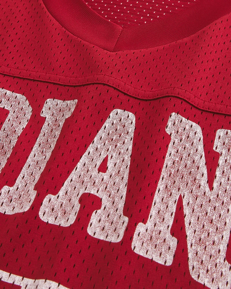 Indiana University Hoosiers Graphic Football Jersey