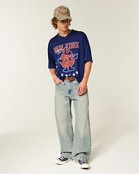 Syracuse University Orange Graphic Football Jersey
