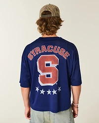 Syracuse University Orange Graphic Football Jersey