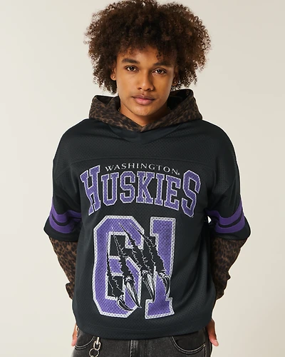 University of Washington Huskies Graphic Football Jersey