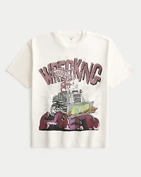 Boxy Texas A&M University Aggies Graphic Tee