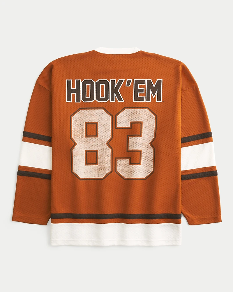 University of Texas at Austin Longhorns Graphic Hockey Jersey
