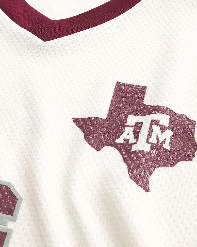 Texas A&M University Aggies Graphic Hockey Jersey