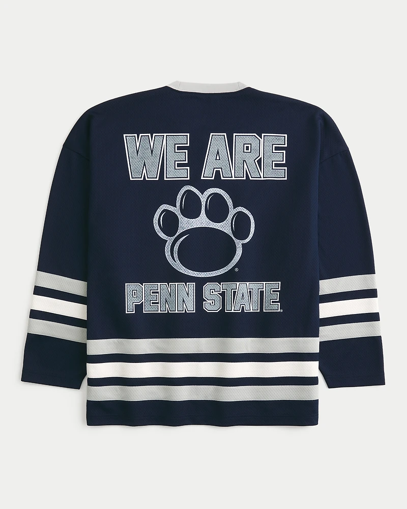 Penn State University Nittany Lions Graphic Hockey Jersey