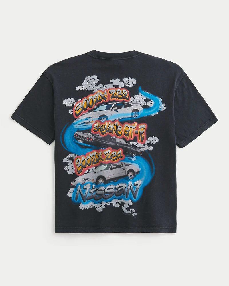 Boxy Nissan Graphic Tee