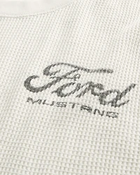 Thermal Long-Sleeve Ford Mustang Graphic Tee