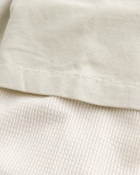 Layered Long-Sleeve Wolf's Head Lounge Graphic Tee