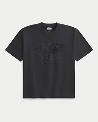 Boxy Heavyweight No Fear Graphic Tee