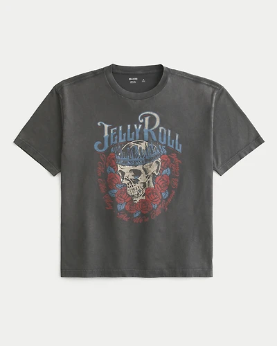 Boxy Jelly Roll Graphic Tee