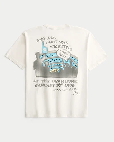 Boxy University of North Carolina at Chapel Hill Tar Heels Graphic Tee