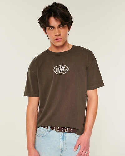 Boxy Dr Pepper Graphic Tee
