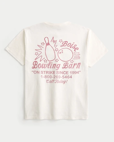 Relaxed Boise Bowling Barn Graphic Tee