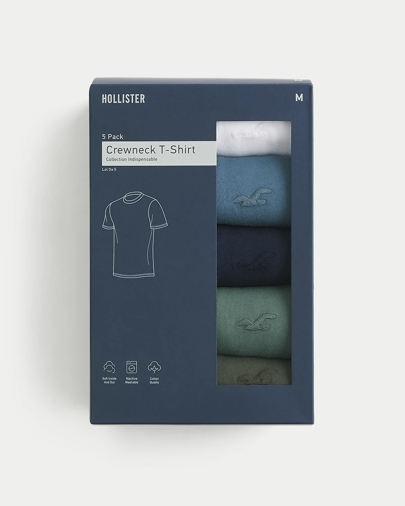 Icon Crew T-Shirt 5-Pack