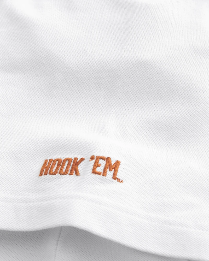 Boxy University of Texas at Austin Longhorns Graphic Polo
