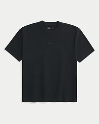 Boxy Heavyweight Logo Crew T-Shirt