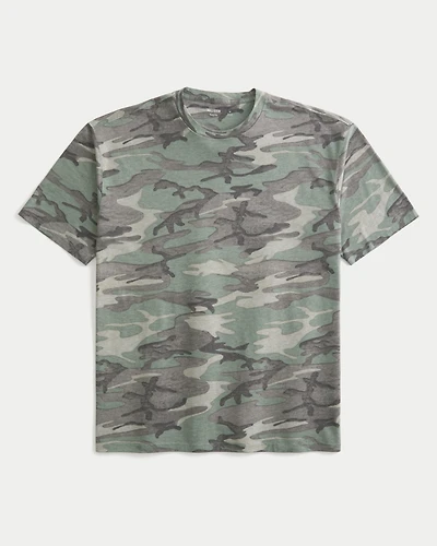 Boxy Slub Crew T-Shirt