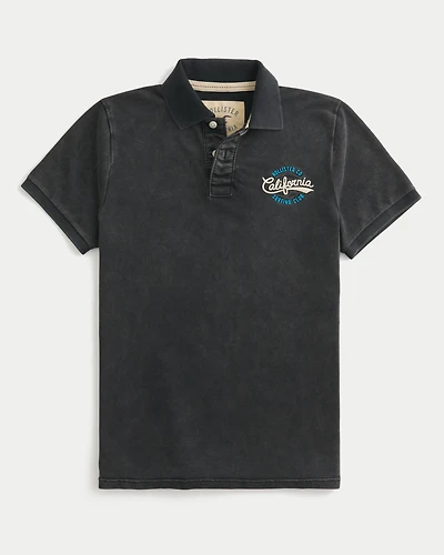 Vault Release Logo Graphic Polo