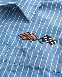 Boxy Short-Sleeve Chevrolet Corvette Graphic Shirt