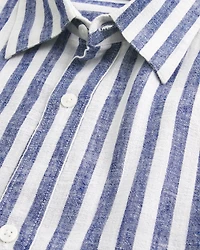 Relaxed Linen-Blend Shirt