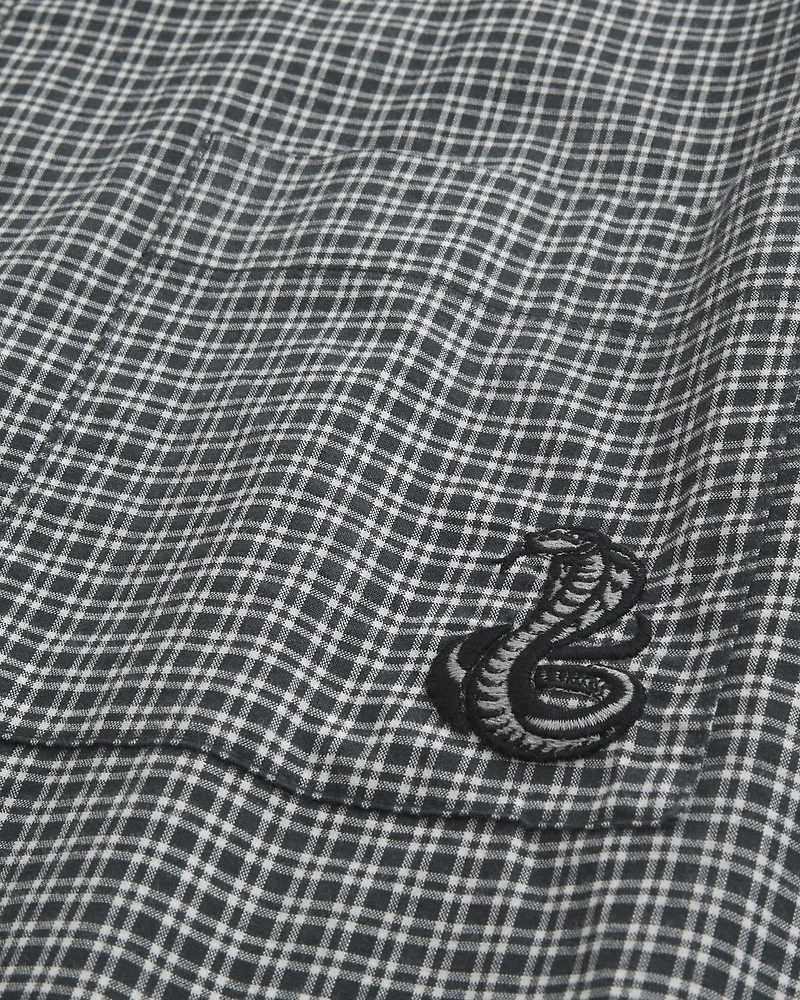 Boxy Short-Sleeve Snake Graphic Shirt
