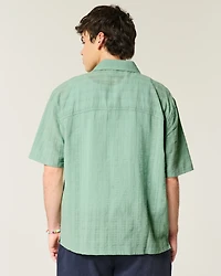 Boxy Short-Sleeve Shirt