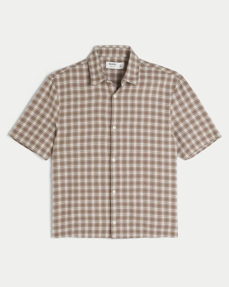 Boxy Short-Sleeve Graphic Shirt