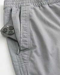 Twill Pull-On Shorts 7