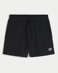 Mid-Thigh Baggy Soccer Shorts